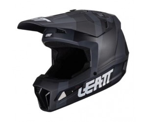 Шлем LEATT Helmet Moto 3.5 + Goggle [Black]